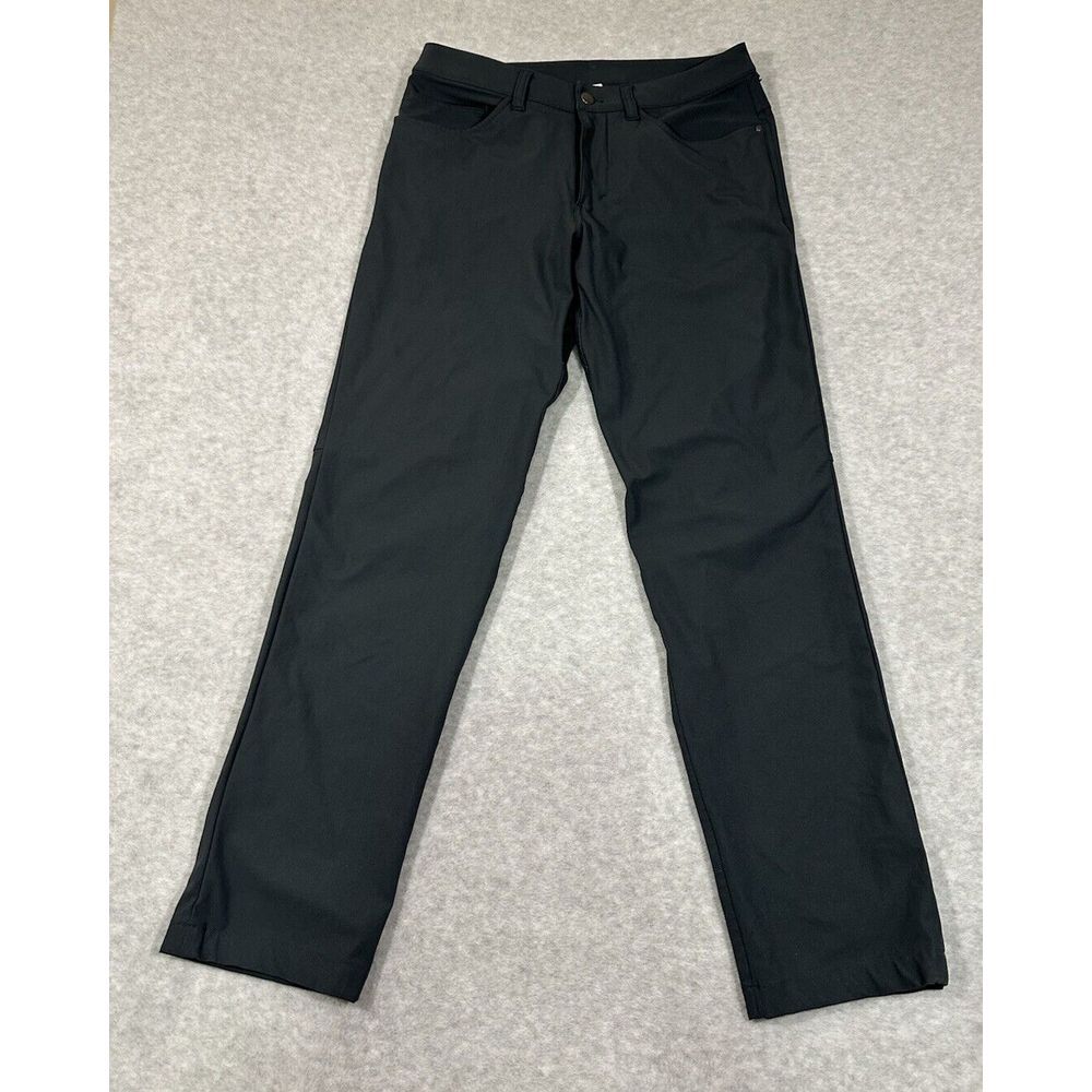 Lululemon Pants Mens 30 X 30 ABC 5 Pocket Dark Grey Flat Front Light Weight